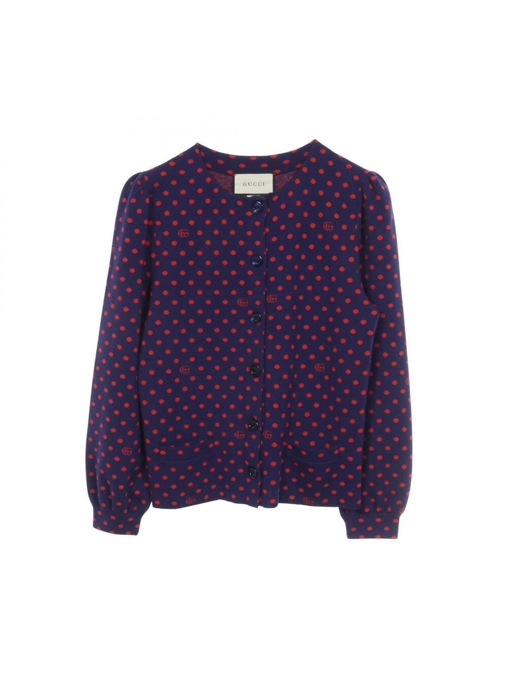Gucci Gg Logo Polka Dot Knitwear #373745G60B